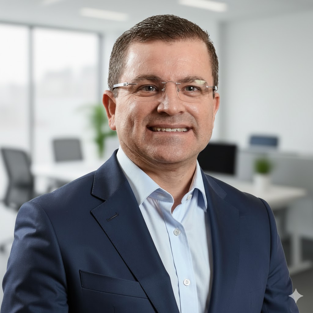 Reginaldo Marinho em ambiente corporativo